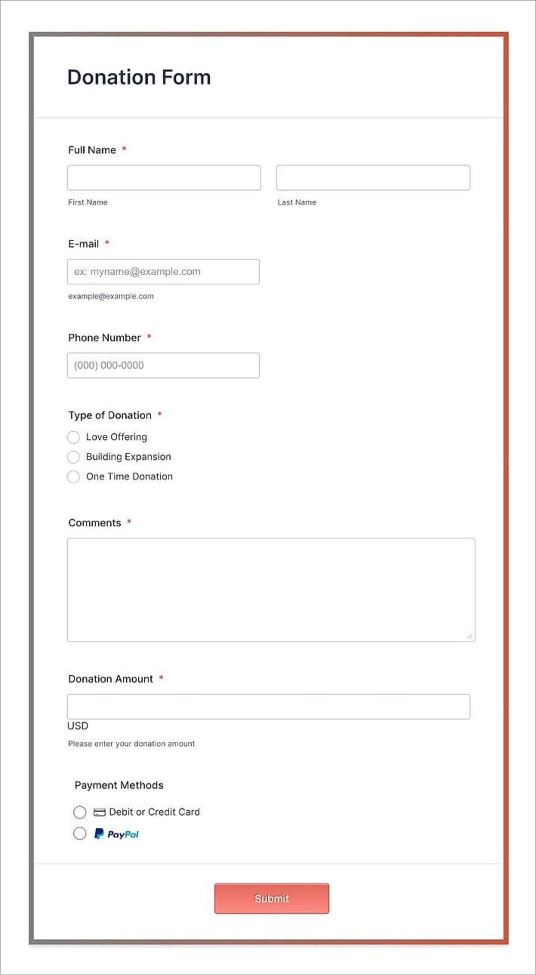 Hubspot form